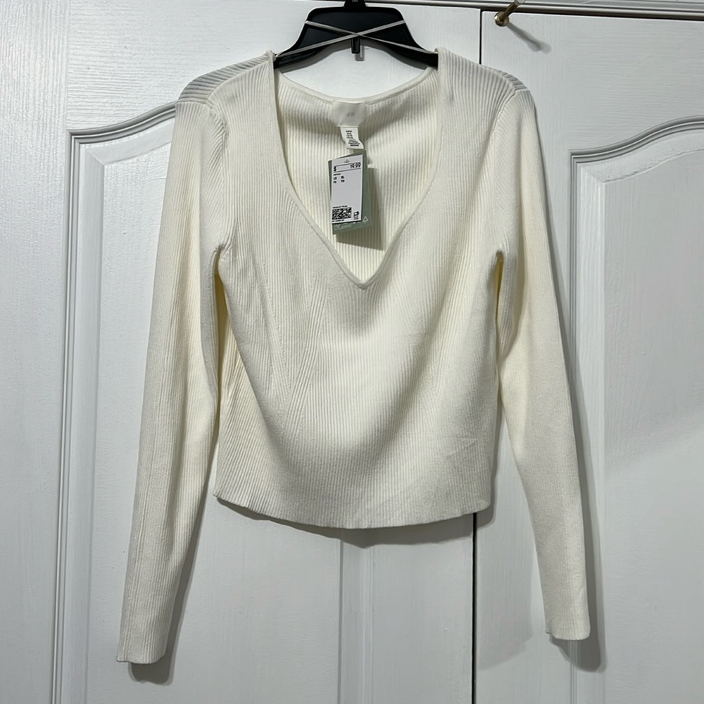 Cropped Knit Top